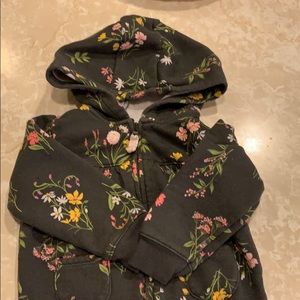 FINAL SALE* 18m Carter’s floral hoodie